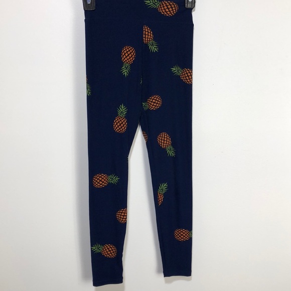 LuLaRoe Pants - LuLaRoe Pineapple Tween Leggings LuLaRoe Pants - LuLaRoe Pineapple Tween Leggings